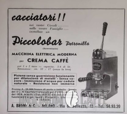 Piccolobar Petronilla - pubblicità