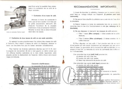 Comocafé - istruzioni