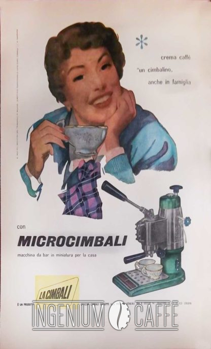 La Cimbali Microcimbali – pubblicità originale